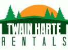 logo saying Twain Harte Rentals