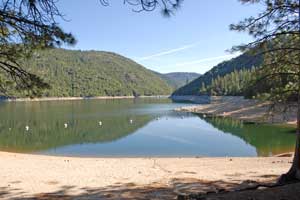 Beardsley Reservoir swim area