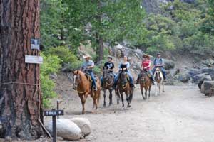 Photo of Trail ride at Kennedy Meadows