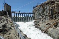 Relief Reservoir dam